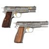 Image 4 : *LOT OF 2 SPECIAL EDITION BROWNING HIGH POWER SEMI-AUTO PISTOLS.