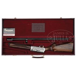 *BROWNING CUSTOM SHOP B3 AUTO 5 20 GAUGE MAGNUM WITH CASE.