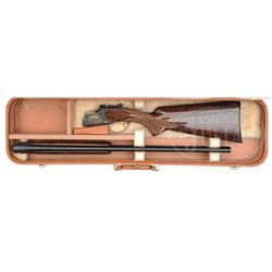 *BAERTEN ENGRAVED BROWNING SUPERPOSED MIDAS GRADE WITH CASE.