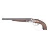 Image 2 : *FRANCOTTE KNOCKABOUT DOUBLE EJECTOR SHOT PISTOL.