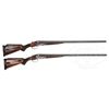 Image 1 : *PAIR OF CONSECUTIVELY NUMBERED RARE HAYES DESIGN PARKER "TRY GUNS".