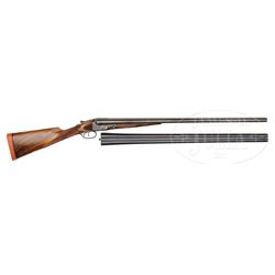 *CASED PARKER AH TWO BARREL SET.