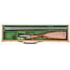 Image 8 : *BATTERY OF PARKER REPRODUCTION GAME GUNS, 12, 20, AND 28 GAUGES WITH CASES.