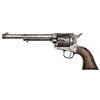 Image 2 : RARE CUSTER RANGE INDIAN SCOUT OR OFFICER'S SPECIAL COLT SINGLE ACTION ARMY REVOLVER.