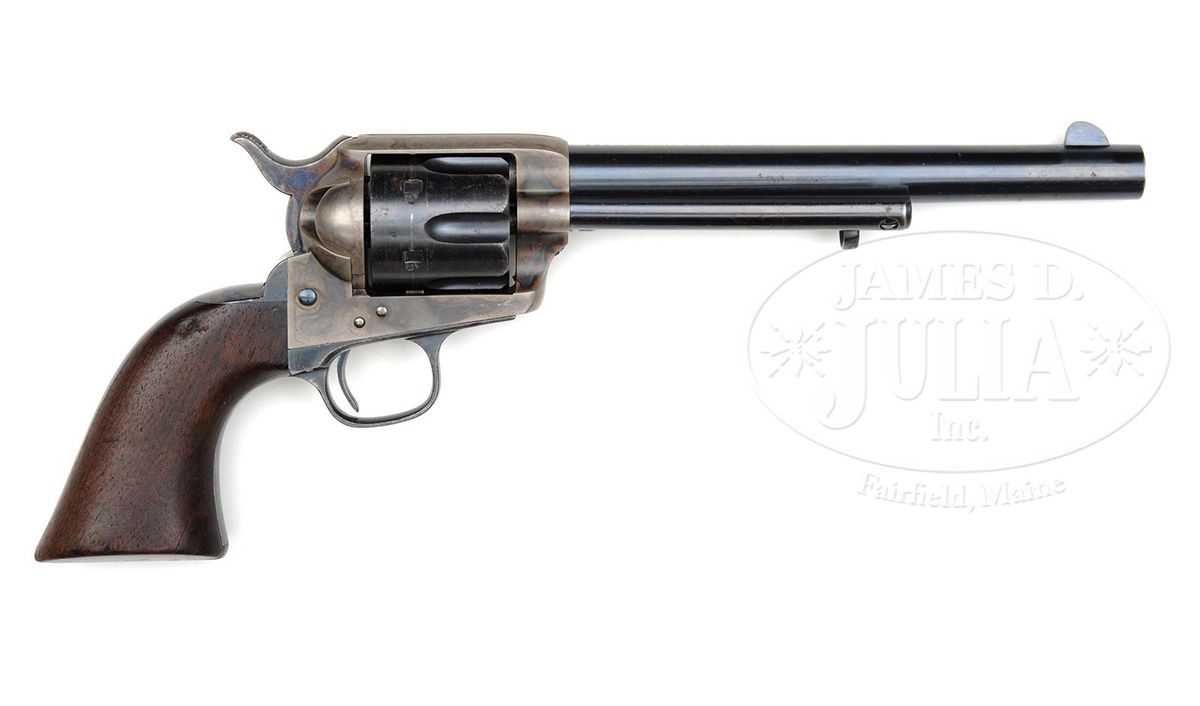 FINE 1880s COLT CAVALRY SINGLE ACTION ARMY REVOLVER.