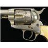 Image 3 : RARE CLEVELAND INSPECTED NICKELED COLT CAVALRY SINGLE ACTION ARMY REVOLVER.