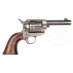 VERY RARE AUTHENTICATED COLT SHERIFFS MODEL SINGLE ACTION ARMY REVOLVER.