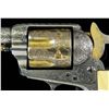 Image 9 : FINE AND IMPORTANT CUNO A. HELFRICHT ENGRAVED COLT SINGLE ACTION REVOLVER, SILVER- AND GOLD-PLATED W
