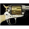 Image 8 : RECENTLY DISCOVERED EXTREMELY RARE ENGRAVED NICKEL & GOLD COLT SINGLE ACTION ARMY REVOLVER.