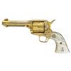 Image 13 : *ULTRA RARE & SPECTACULAR PRESENTATION GLAHN ENGRAVED GOLD PLATED SINGLE ACTION ARMY REVOLVER.