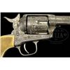 Image 3 : UNUSUAL PANEL SCENE ENGRAVED COLT SINGLE ACTION ARMY REVOLVER.