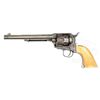 Image 2 : ENGRAVED EARLY PRODUCTION COLT FRONTIER SIX SHOOTER SINGLE ACTION ARMY REVOLVER.