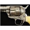 Image 4 : ENGRAVED EARLY PRODUCTION COLT FRONTIER SIX SHOOTER SINGLE ACTION ARMY REVOLVER.