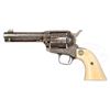 Image 2 : *FINE WILBUR GLAHN ENGRAVED COLT FRONTIER SIX SHOOTER SINGLE ACTION ARMY REVOLVER.