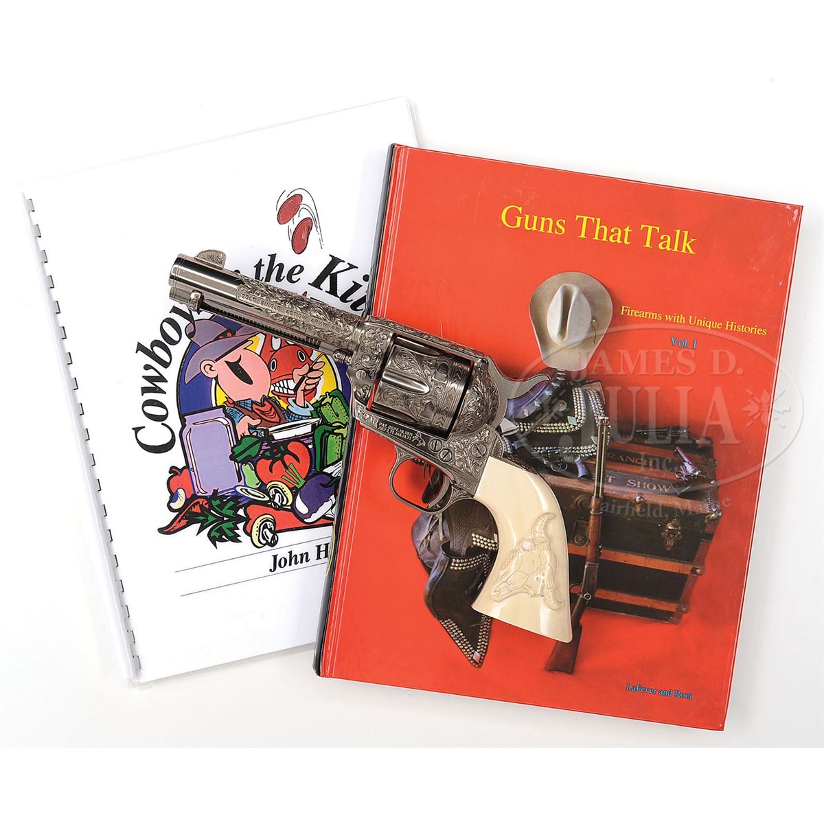 *THE LONE RANGER'S COLT! SCARCE BEN SHOSTLE ENGRAVED 2ND GENERATION ...