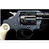 Image 4 : *VERY RARE CASED AND ENGRAVED COLT POLICE POSITIVE DA REVOLVER.