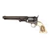 Image 2 : GUSTAVE YOUNG ENGRAVED COLT 4TH MODEL 1851 NAVY PERCUSSION REVOLVER.