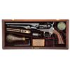 Image 1 : CASED COLT MODEL 1862 POLICE PERCUSSION REVOLVER.