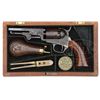 Image 1 : FINE CASED ENGRAVED COLT MODEL 1849 POCKET PERCUSSION REVOLVER.