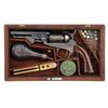 Image 1 : SCARCE CASED INSCRIBED COLT MODEL 1849 POCKET PERCUSSION REVOLVER.