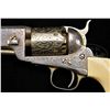 Image 3 : TWO CUSTOM ENGRAVED COLT MODEL 1851 NAVY PERCUSSION REVOLVERS.