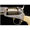 Image 6 : TWO CUSTOM ENGRAVED COLT MODEL 1851 NAVY PERCUSSION REVOLVERS.