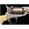 Image 7 : TWO CUSTOM ENGRAVED COLT MODEL 1851 NAVY PERCUSSION REVOLVERS.