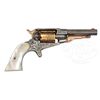 Image 4 : SCARCE CASED FACTORY ENGRAVED REMINGTON POCKET MODEL CONVERSION REVOLVER.