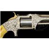Image 5 : EXCEPTIONAL CASED AND ENGRAVED CIVIL WAR SMITH & WESSON #2 ARMY REVOLVER.