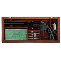 EXCEPTIONAL CIVIL WAR CASED AND INSCRIBED SMITH & WESSON #2 ARMY REVOLVER OF CAPTAIN MARTIN LENNON, 