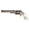 Image 2 : CIVIL WAR INSCRIBED SMITH & WESSON #2 ARMY REVOLVER.