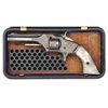 Image 1 : FACTORY ENGRAVED SMITH & WESSON GUTTA-PERCHA CASED MODEL #1, SECOND ISSUE REVOLVER WITH PEARL GRIPS.