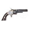 Image 2 : SMITH & WESSON GUTTA-PERCHA CASED MODEL #1, SECOND ISSUE REVOLVER.