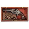 Image 1 : CASED SMITH & WESSON MODEL #1, SECOND ISSUE REVOLVER.