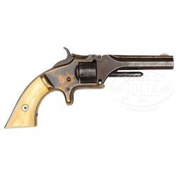 SMITH & WESSON #1 SECOND ISSUE REVOLVER PRESENTED BY FRANCIS DEGRESS.