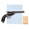 Image 3 : CONFEDERATE USED LEFAUCHEUX REVOLVER, CDV, AND LETTER SIGNED BY GEORGE H. STEUART.