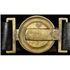 Image 3 : VERY RARE VIRGINIA MILITIA BELT AND BUCKLE IN ORIGINAL BOX.