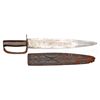 Image 1 : CONFEDERATE D-GUARD BOWIE KNIFE.