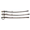 Image 3 : THREE CONFEDERATE CAVALRY SABERS.