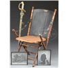 Image 1 : GENERAL WESLEY MERRITT'S PRESENTATION SWORD AND CIVIL WAR CAMP CHAIR.