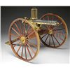 Image 1 : *RARE FURR MINIATURE MODEL 1874 GATLING GUN ON FIELD CARRIAGE.