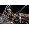 Image 14 : MAGNIFICENT RENWICK-LOCKE AMERICAN GOLD INLAID FLINTLOCK DUELING PISTOLS BY JAMES HASLETT, BALTIMORE