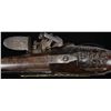 Image 5 : EXTREMELY RARE AND VALUABLE PAIR OF AMERICAN WALNUT STOCKED REVOLUTIONARY WAR RELIEF CARVED PISTOLS 