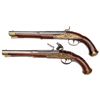 Image 2 : MATCHED PAIR OF PISTOLS OF THE FAMOUS YORK GUNSMITH J. LOWMASTER.