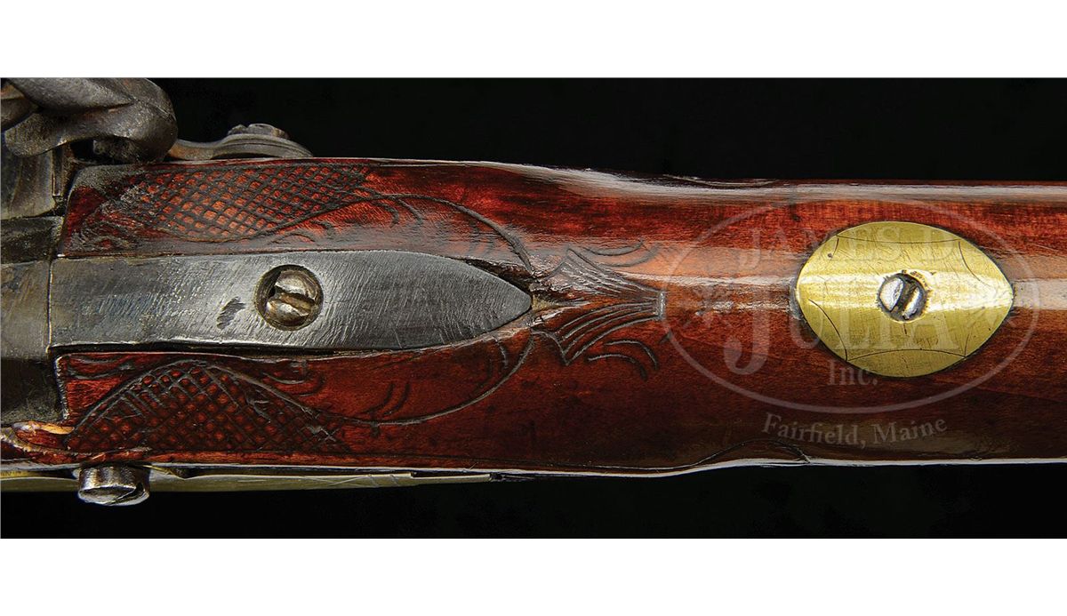 KUTZTOWN “PENNSYLVANIA DUTCH” CARVED PETER ANSTAT RIFLE.
