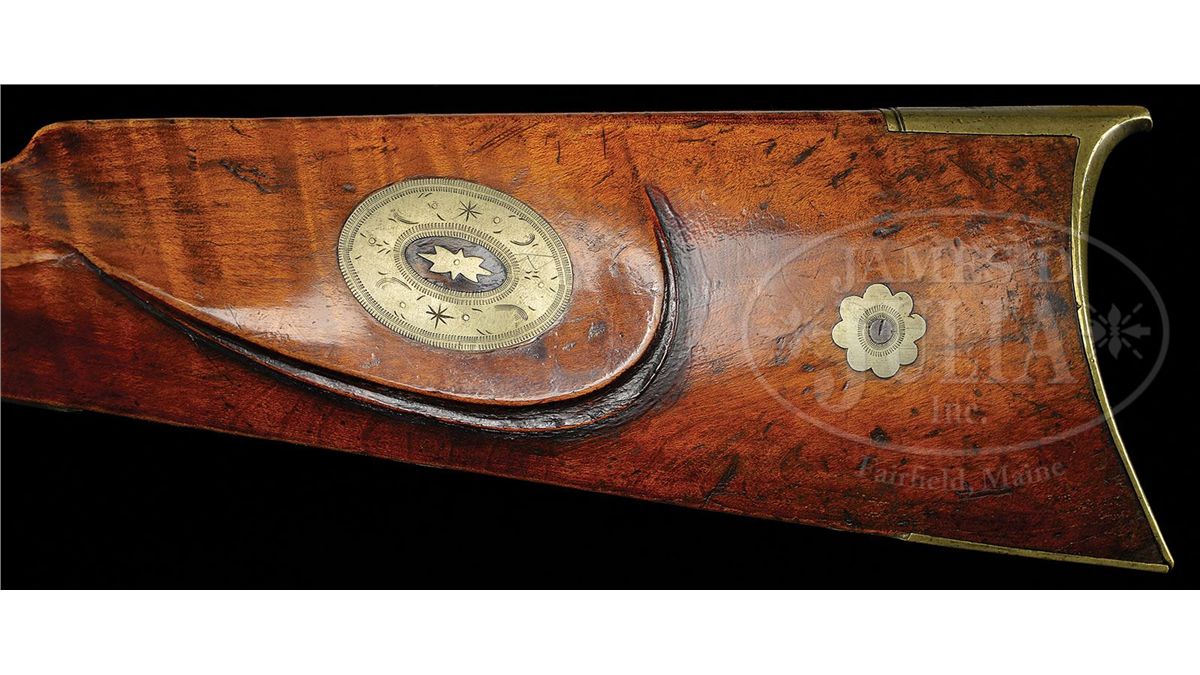 ALLENTOWN, LEHIGH COUNTY, PA LATE FLINTLOCK RIFLE MADE BY THE LAST OF ...