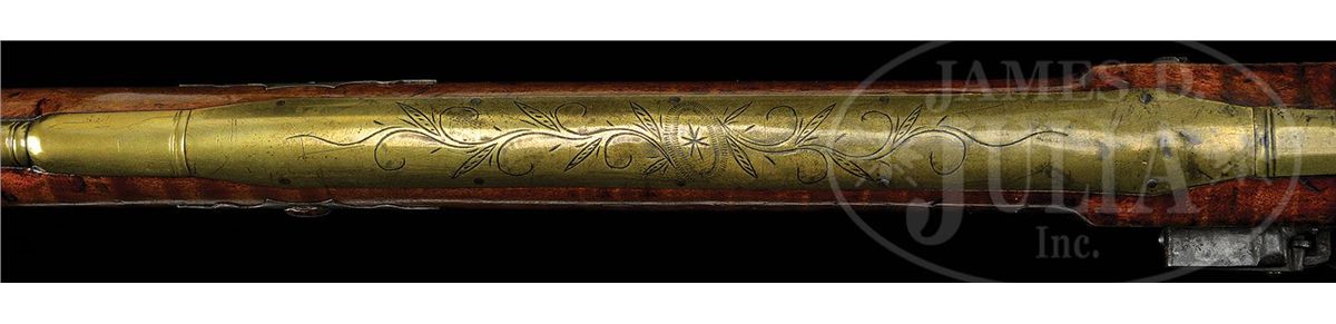 ALLENTOWN, LEHIGH COUNTY, PA LATE FLINTLOCK RIFLE MADE BY THE LAST OF ...