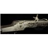 Image 3 : VERY RARE WHEEL LOCK RIFLE BY THE MEISTER DER TIERKOPFRANKE FROM THE COLLECTION OF THE SERENE HIGHNE