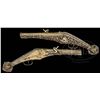 Image 8 : REMARKABLE PAIR OF WHEEL LOCK PISTOLS IN THE 16th CENTURY SAXON STYLE WITH GILT BRONZE LOCKS, MOUNTS
