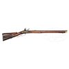 Image 1 : ELABORATELY DECORATED NORTH CENTRAL GERMAN FLINTLOCK JAEGER RIFLE CIRCA 1750.